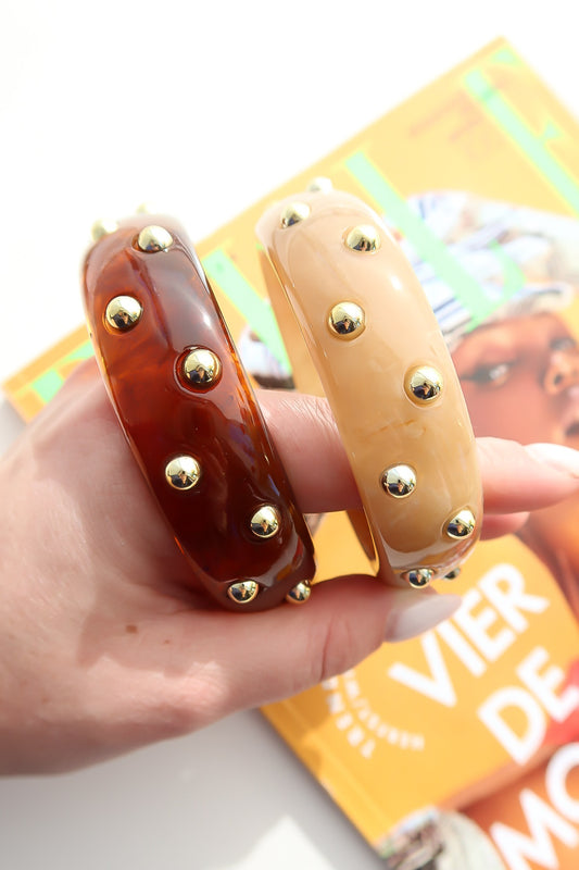 Vera Stud Bangle - Frenky's Fashion