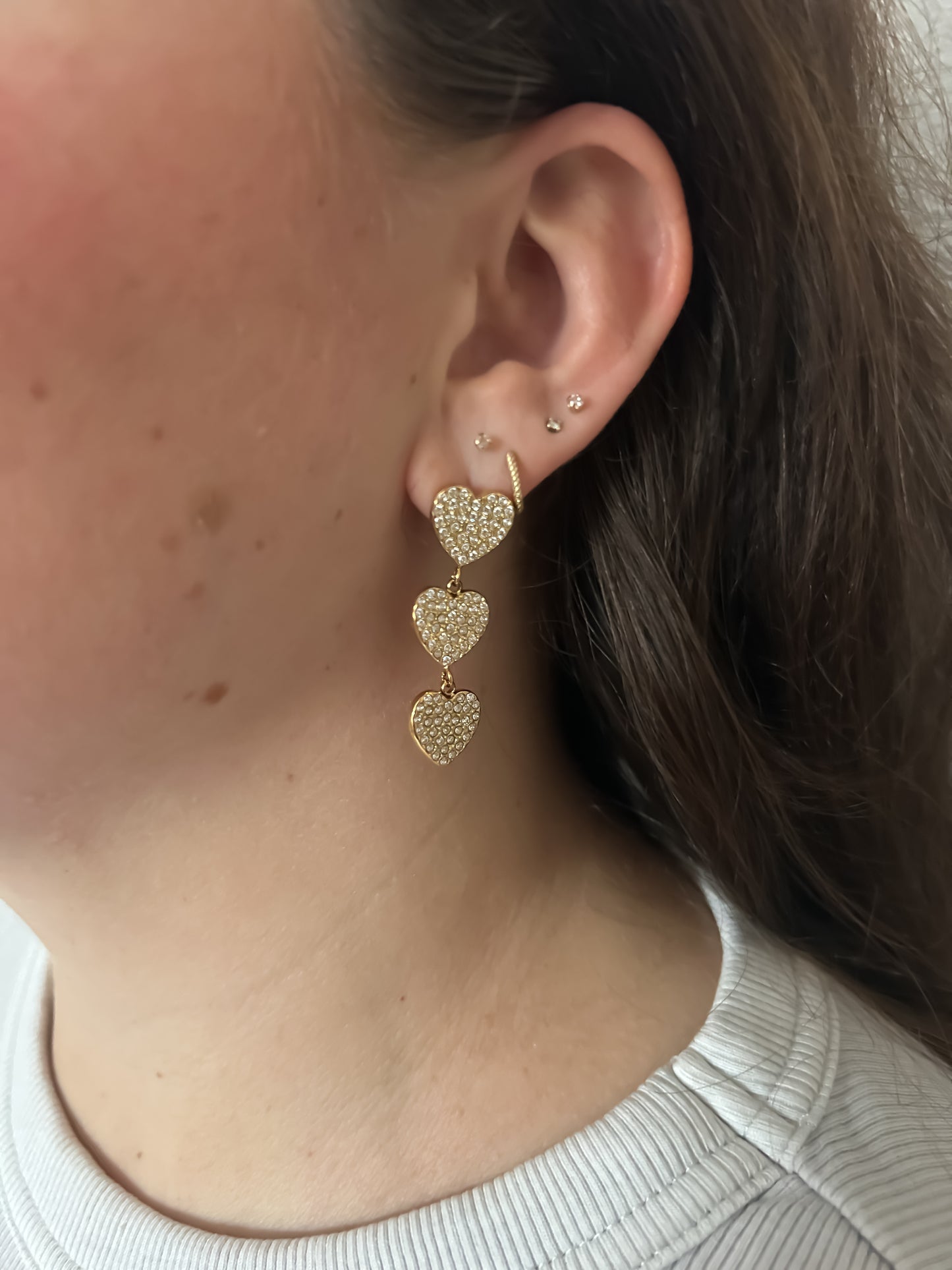 Heart Shine oorbellen - Frenky's Fashion