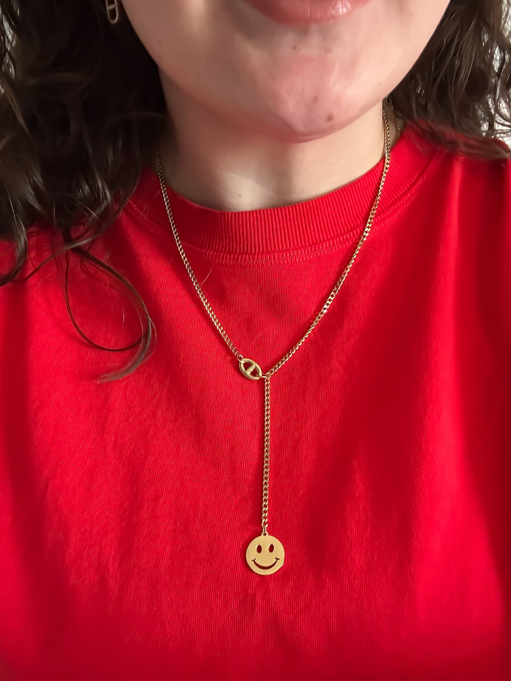 Happy Face Ketting - Frenky's Fashion