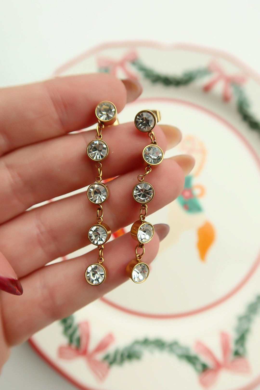 Shine Drop Oorbellen