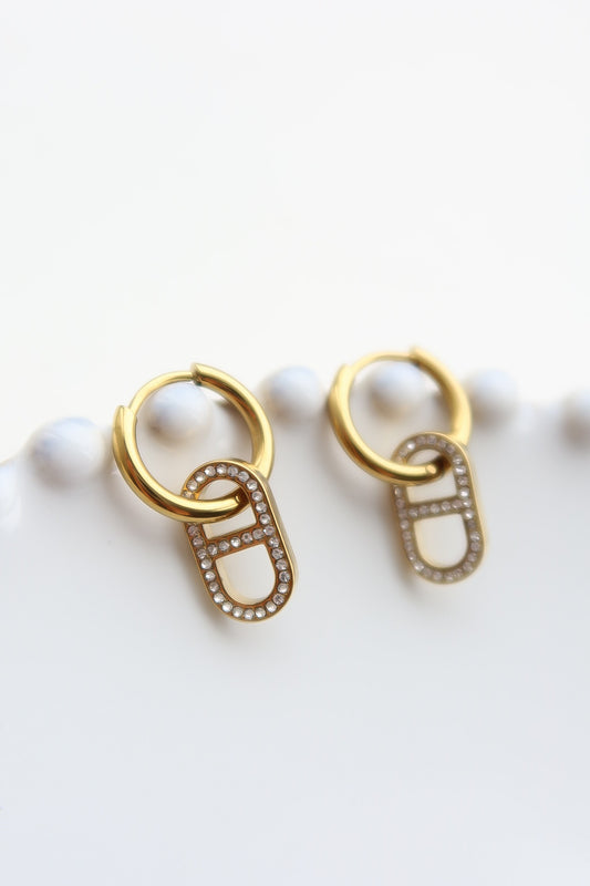 Dubbel D Oorbellen - Frenky's Fashion