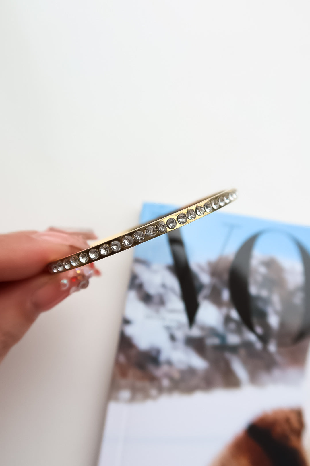 Sparkle Line Bangle - Frenky's Fashion