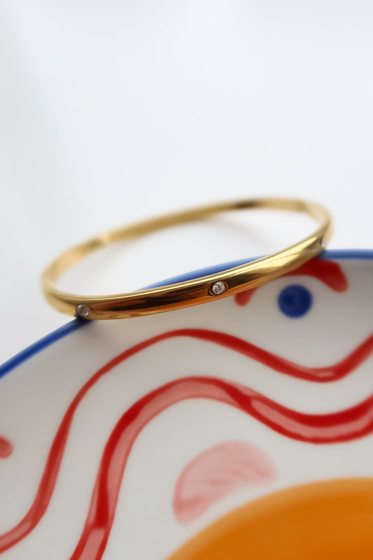 Subtle Shine Bangle - Frenky's Fashion