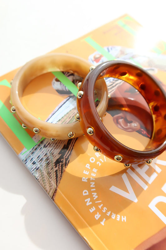 Vera Stud Bangle - Frenky's Fashion