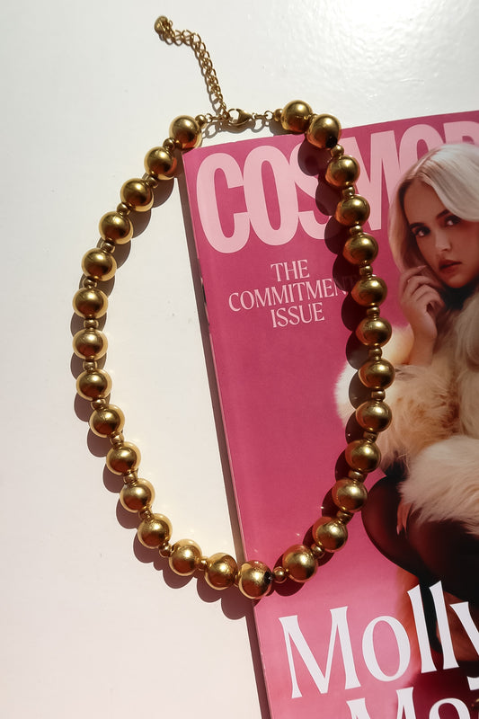 Bubble Ketting Goud - Frenky's Fashion