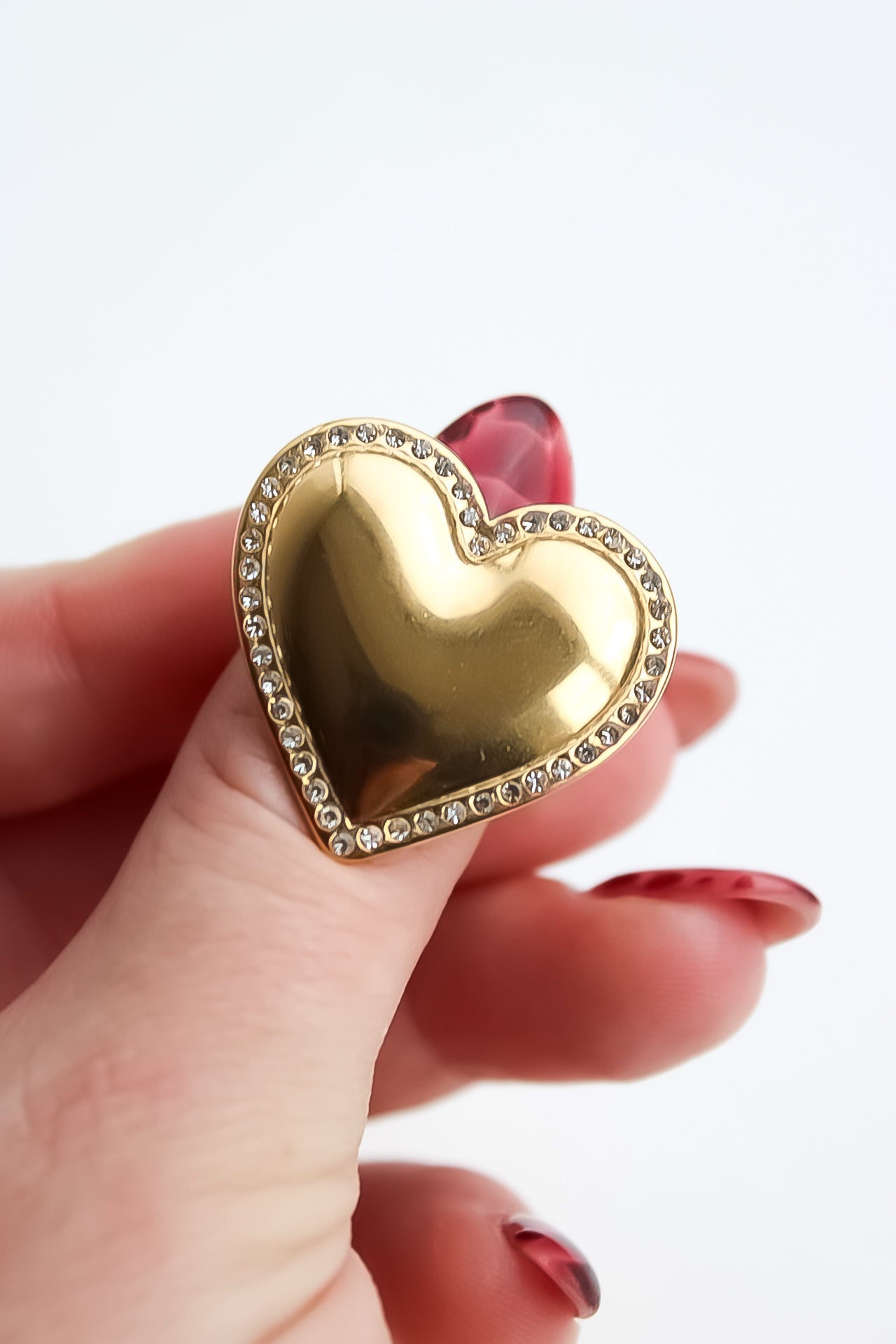 Glam Heart ring - Frenky's Fashion