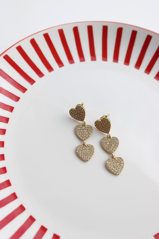 Heart Shine oorbellen - Frenky's Fashion