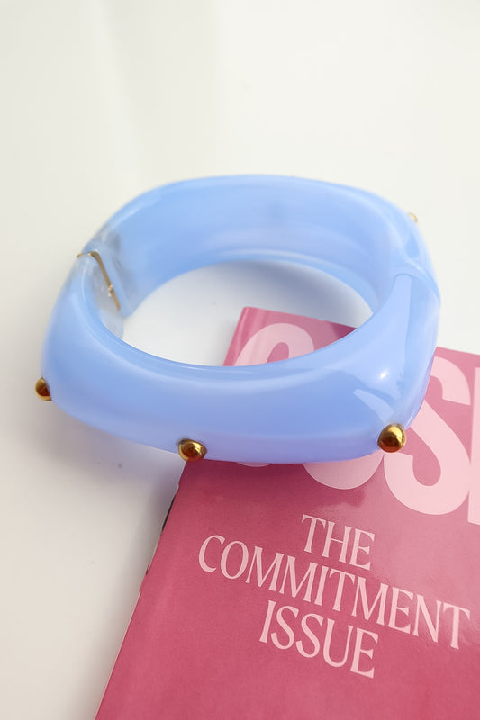 Golden Blue Bangle
