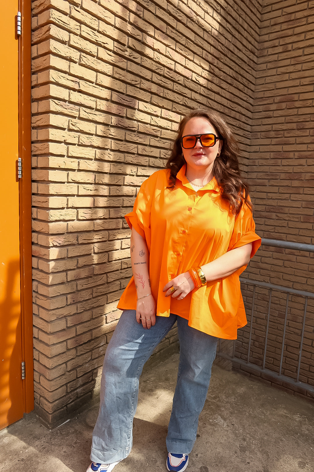 Oversized Blouse Oranje