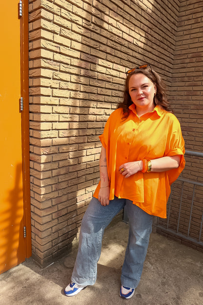 Oversized Blouse Oranje