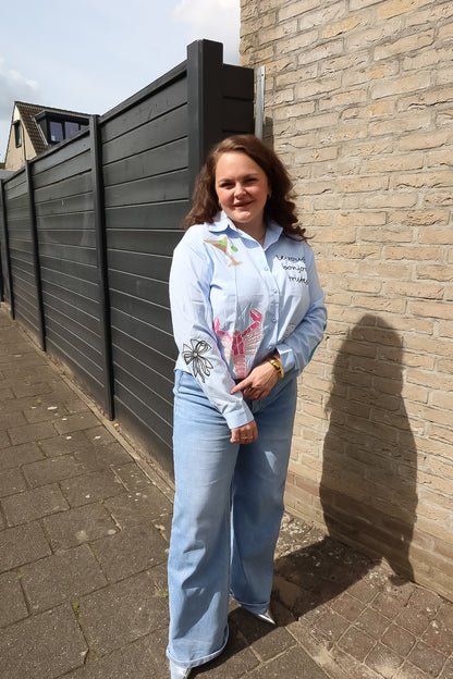 Bonjour Patch Blouse