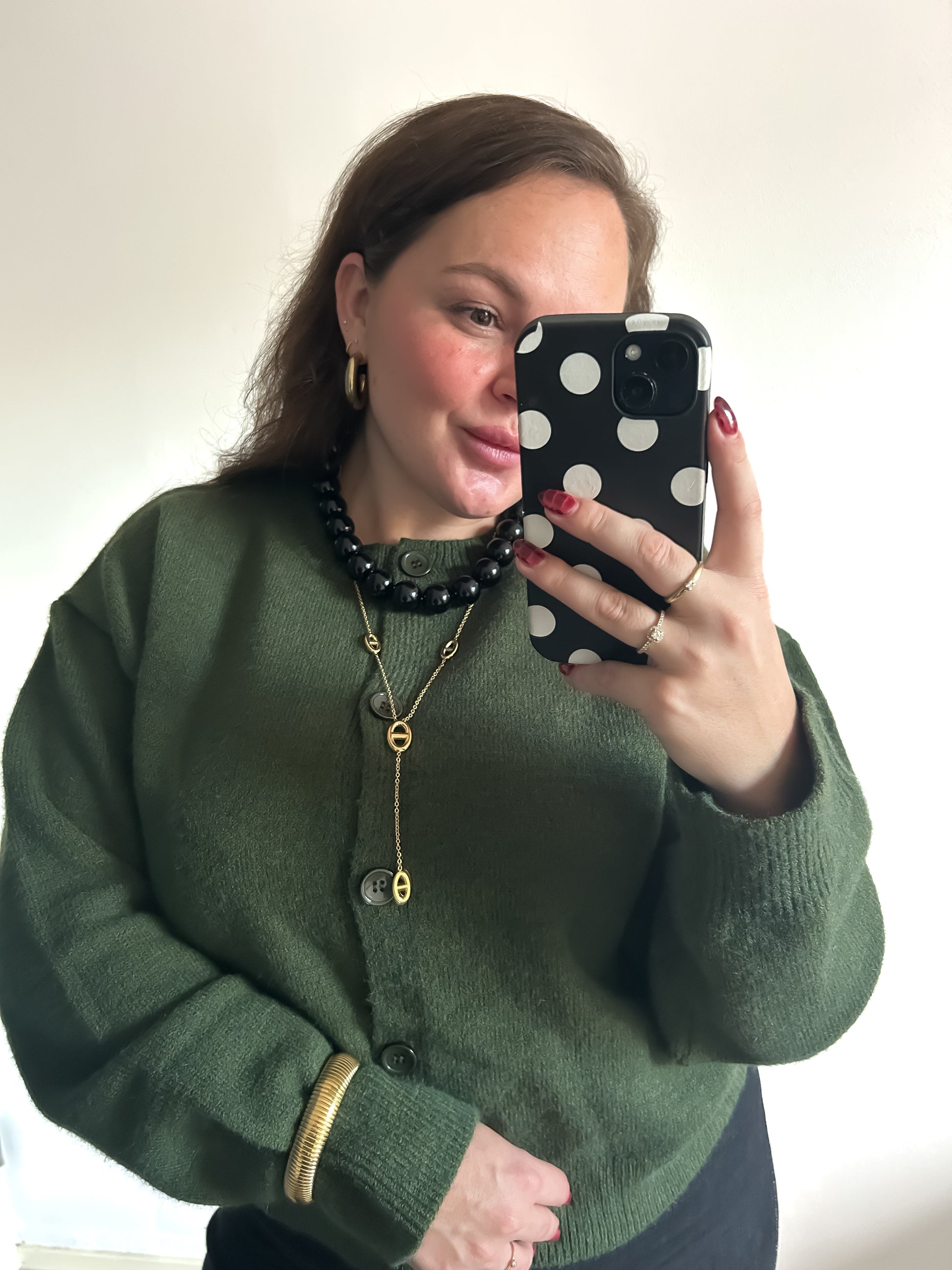 Bubble ketting Black - Frenky's Fashion