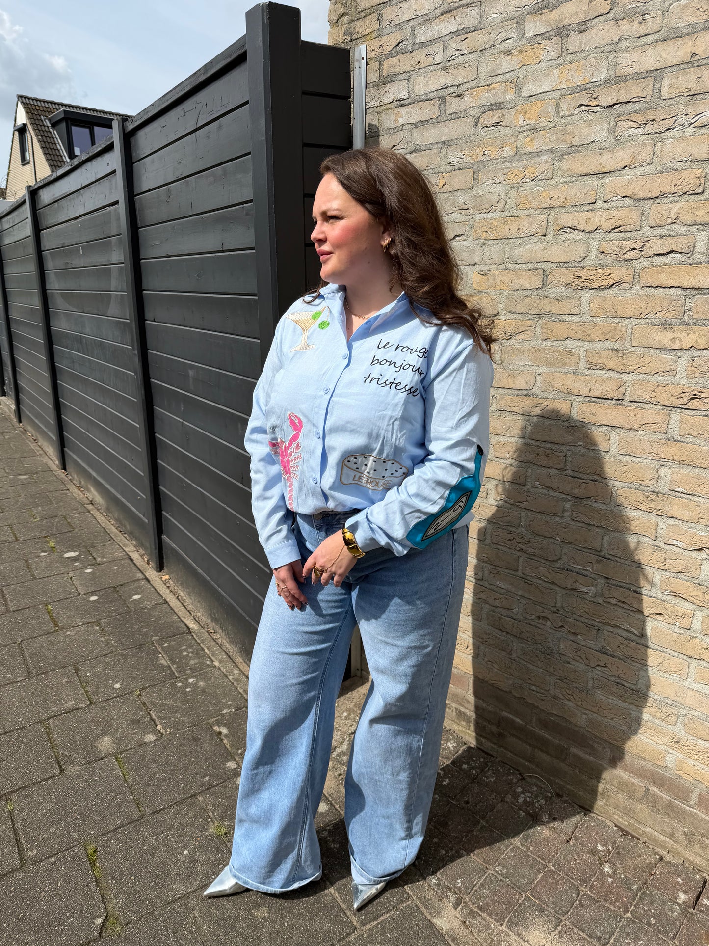 Bonjour Patch Blouse