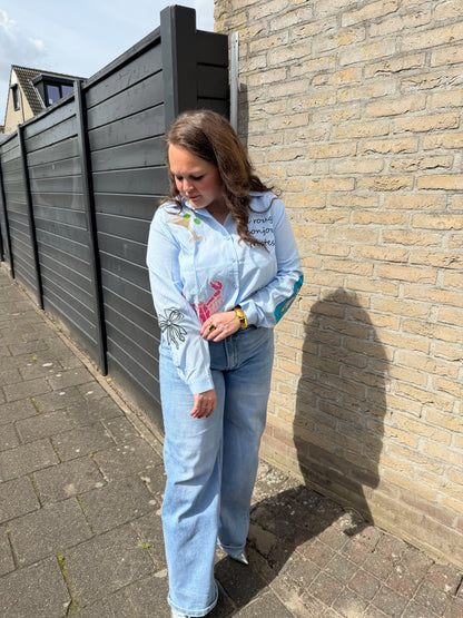 Bonjour Patch Blouse