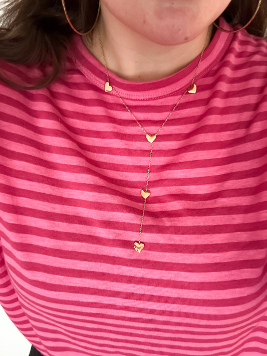 Heart Y Bedelketting