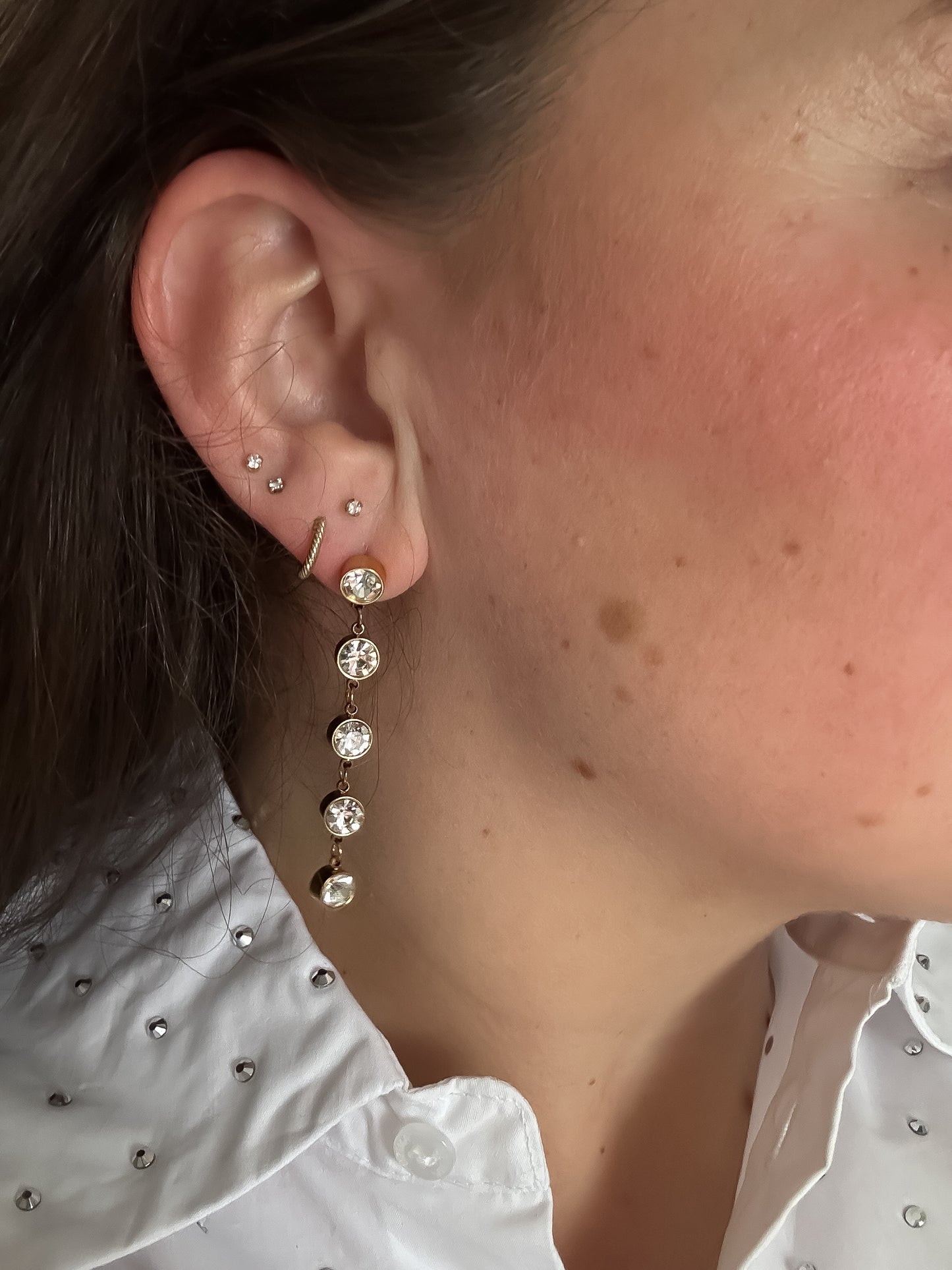 Shine Drop Oorbellen